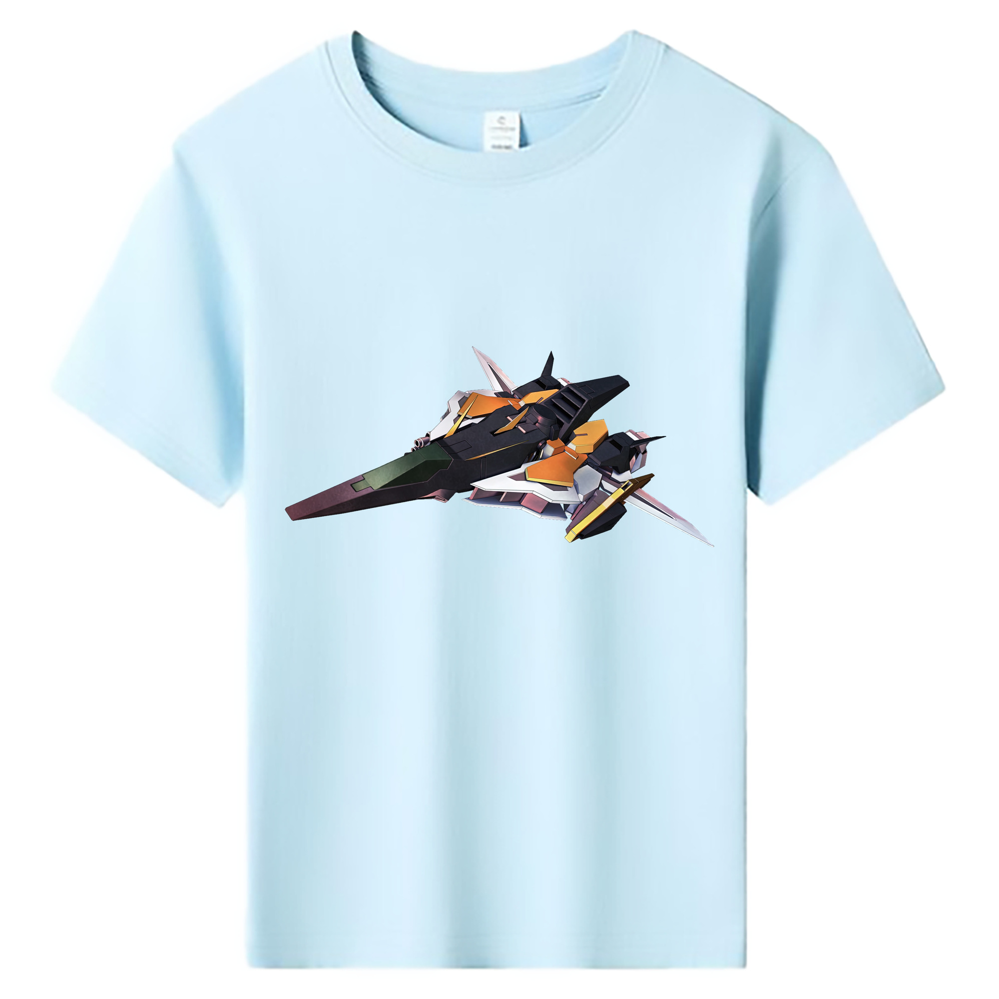 （画像用） 機動戦士ガンダム Mobile Suit Gundam 綿100％キッズTシャツ（フロントプリント）